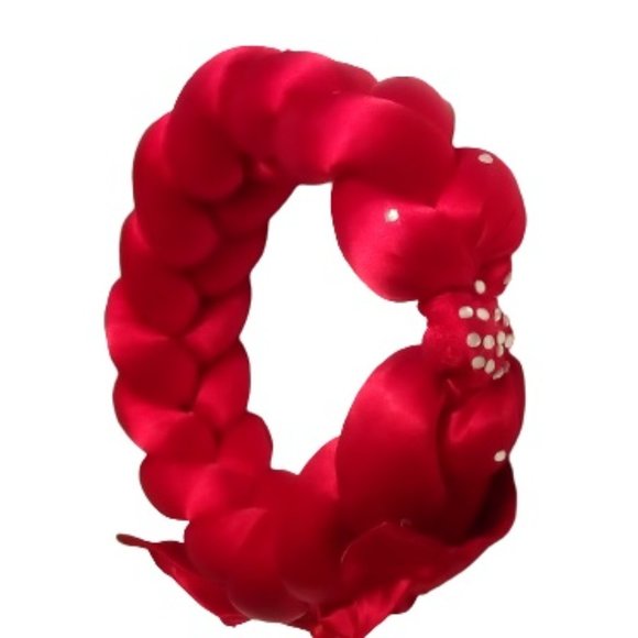 Hollow Out Crownless Couture Bling Accent Satin Braided GV One-Of-a-Kind N9NE main image 5